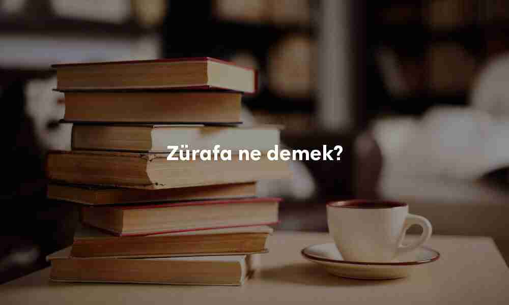 Zürafa nedir? Türkçe anlamı ne demek? Zürafa nedir? Türkçe anlamı ne demek?