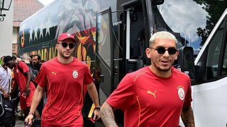 Galatasaray kafilesi Avusturya 'ya geldi! 