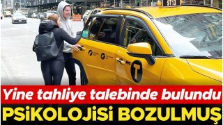 Yine tahliye talebinde bulundu... Psikolojisi bozulmuş