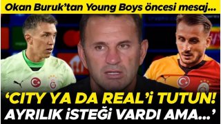 Okan Buruk, Young Boys karşısında sürpriz yapacak mı? 'Icardi ve Batshuayi yarın belli olacak' | 'Muslera oynayabilecek durumda' | 'City ya da Real'i tutun'